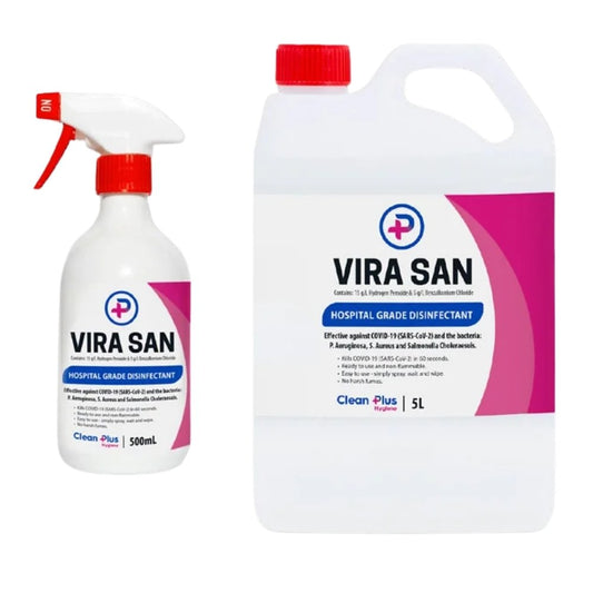Clean Plus Vira San Hospital Grade Disinfectant  500ml