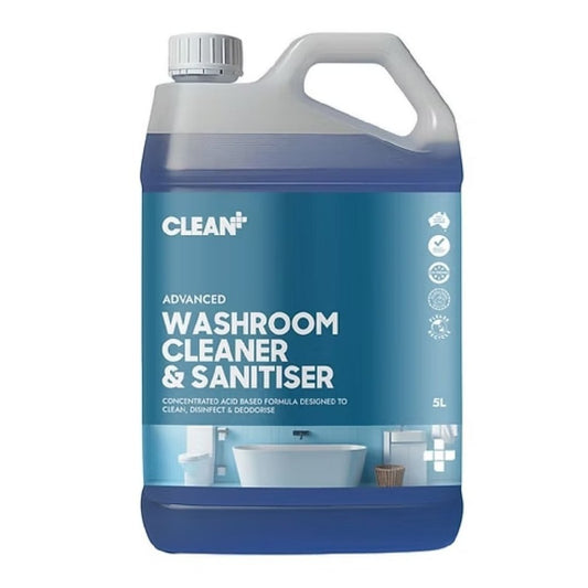 Clean Plus Washroom Cleaner Sanitiser  Heavy-Duty Acid Cleaner