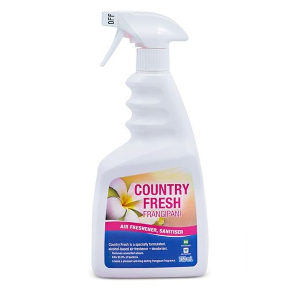 Clean Plus Frangipani Air Freshener & Cleaner  Alcohol Base