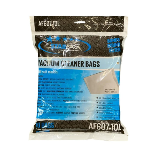 Cleanstar Aquavac Paper Vacuum Bags  10 Pack
