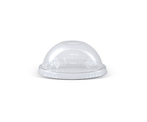 PET dome lid/ Die-cut hole (fit U cups)