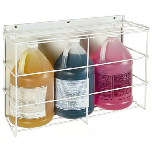 Dema 3-Station Chemical Gallon Bottle Storage Rack