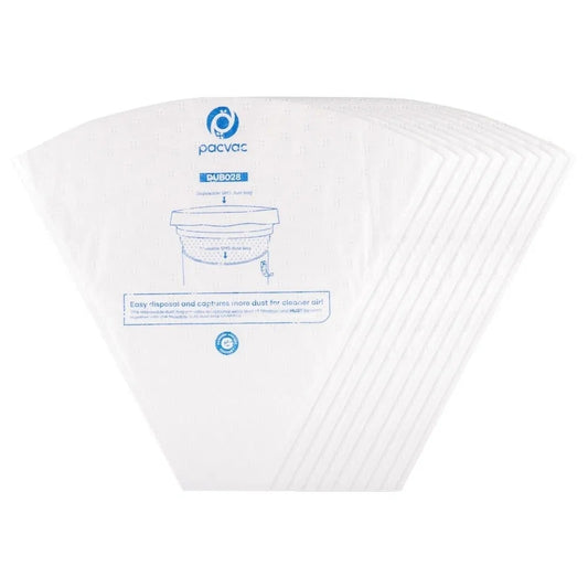 Disposable SMS Dust Bags 5L for Backpack Vacuums – 10 Pack