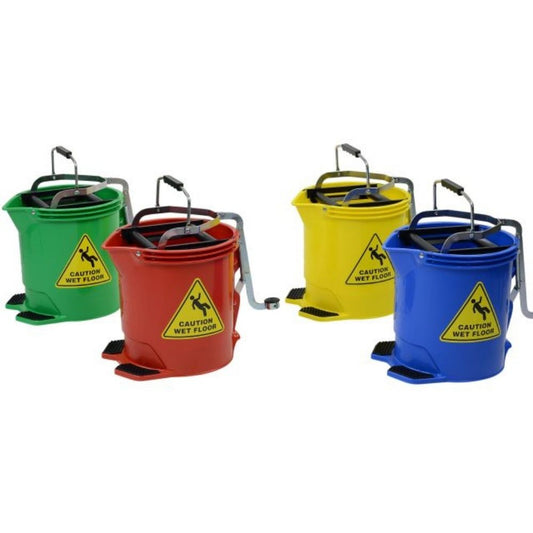 EDCO 15 Litre Metal Wringer Bucket