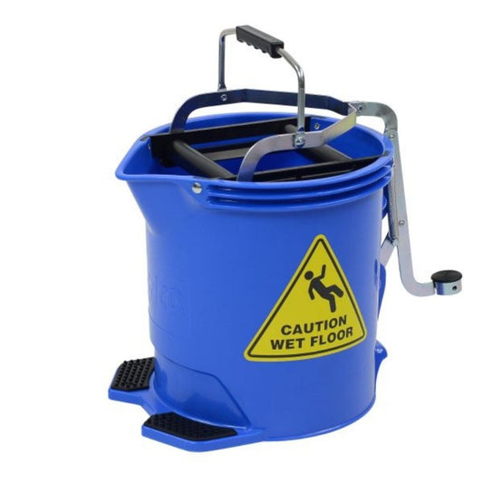 EDCO 15 Litre Metal Wringer Bucket