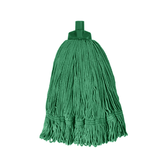 EDCO Enduro Green Microfibre Mop – Round/Skirt Shape for Powerful Cleaning