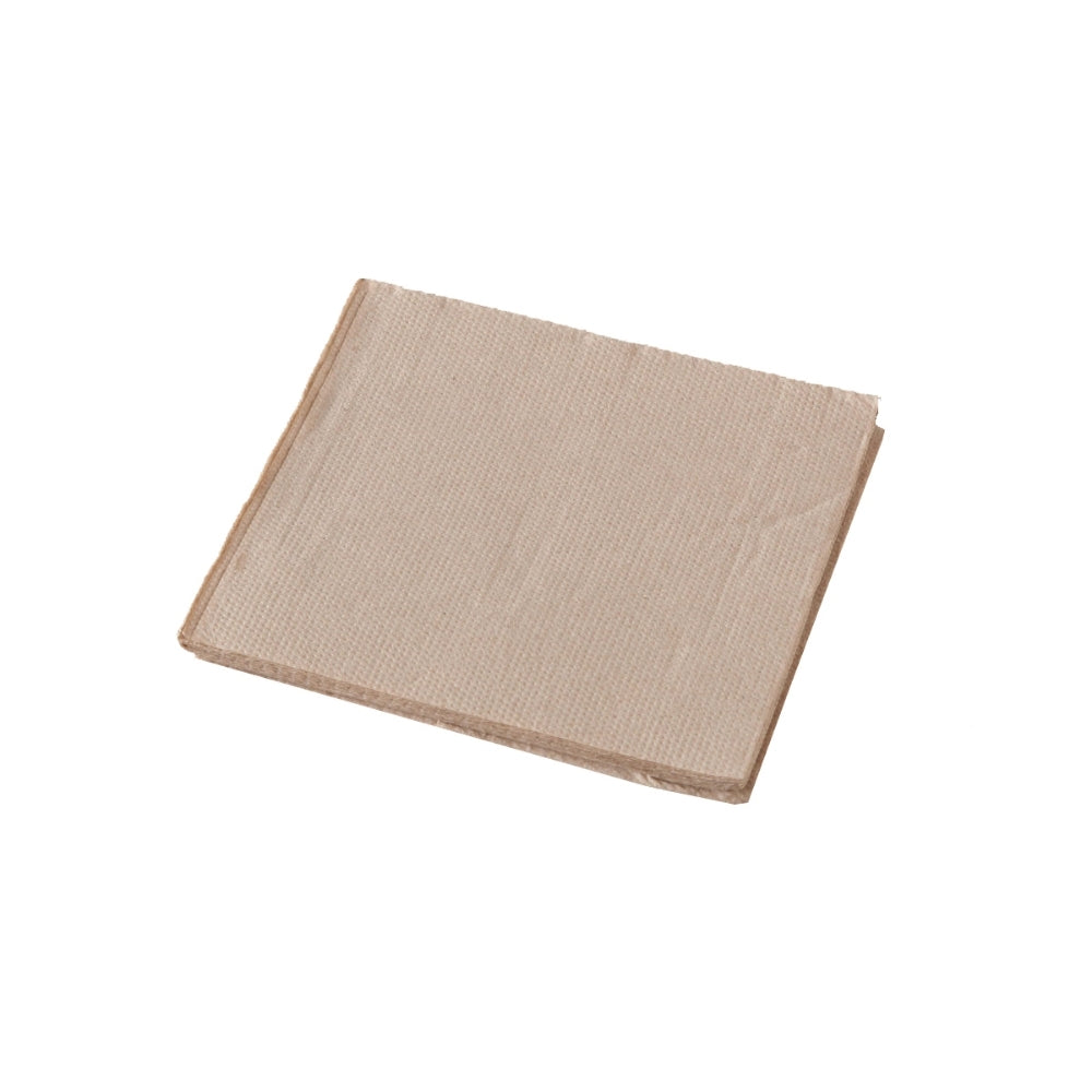 EJEco Brown Cocktail Napkin(1/4 Fold 2-Ply)