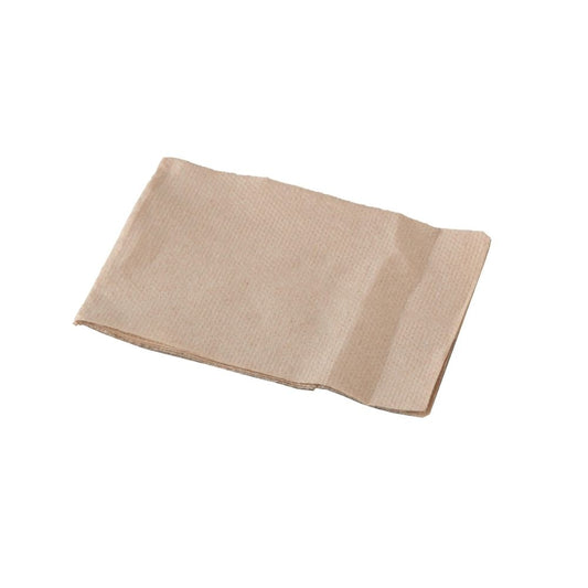 EJEco Brown Dispenser Napkins 1-Ply 18GSM (250 Sheets 1/6 Fold)