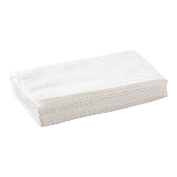 EJEco White Interfold Dispenser Napkins 1-Ply 18GSM 500 Sheets V-Fold