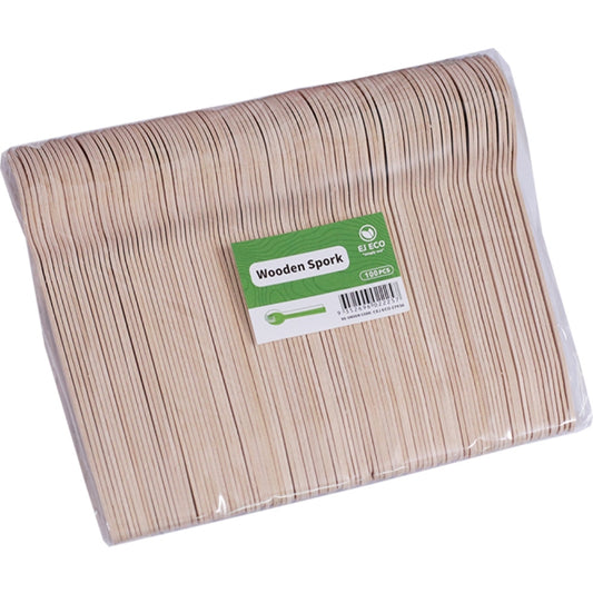 EJEco Wooden Spork – 165 mm