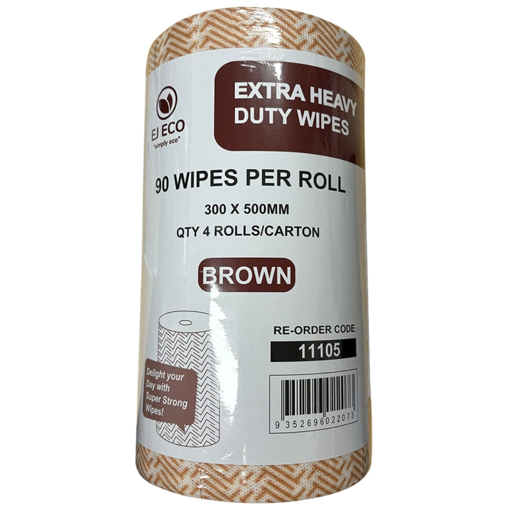 EJEco Extra Heavy Duty Cleaning Wipes – Blue, Green, Red & Brown