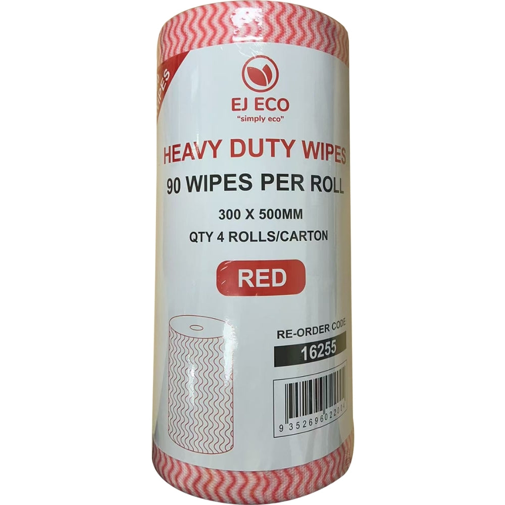 EJEco Heavy Duty Antibacterial Cleaning Wipes – Blue, Red, Green & Brown