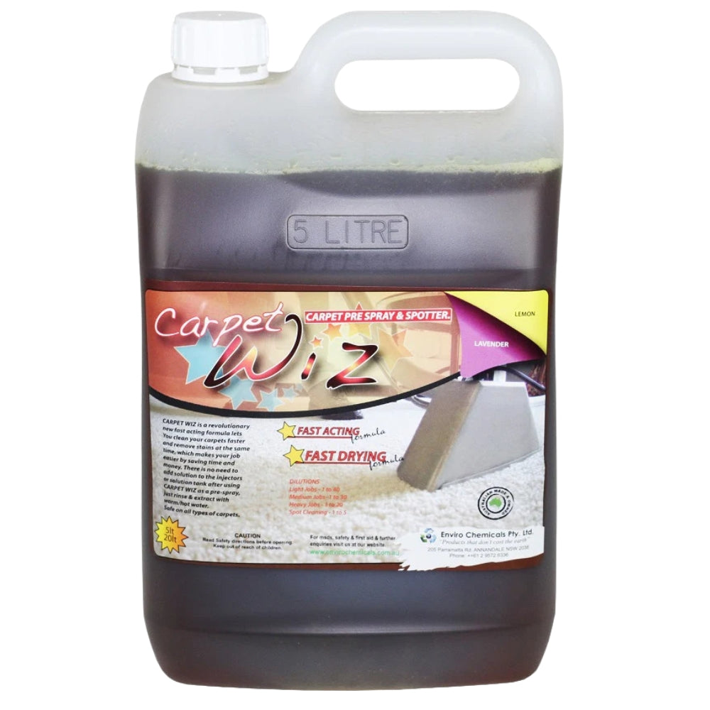 Enviro Carpet Wiz – Professional Carpet Pre-Spray & Spot Remover