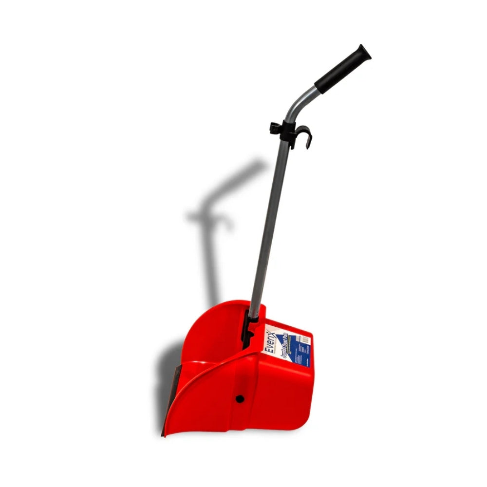 Everix Jumbo Dust Pan  Heavy-Duty Commercial Dustpan  Blue