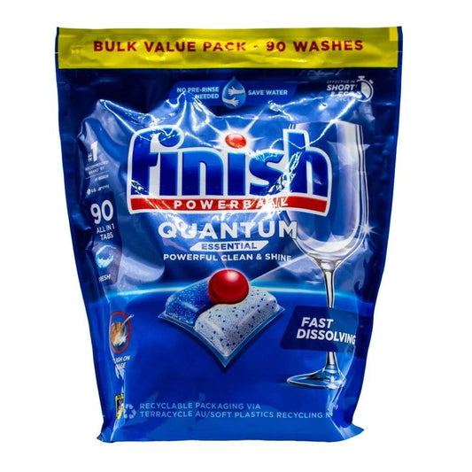 Finish Powerball Quantum Dishwasher Tablets – Essential Fresh