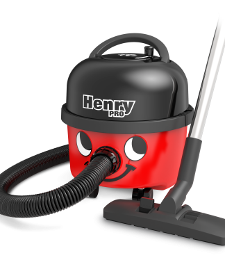 Numatic Henry PRO Commercial Barrel Vacuum – 620W, 9L, 26.8m Range