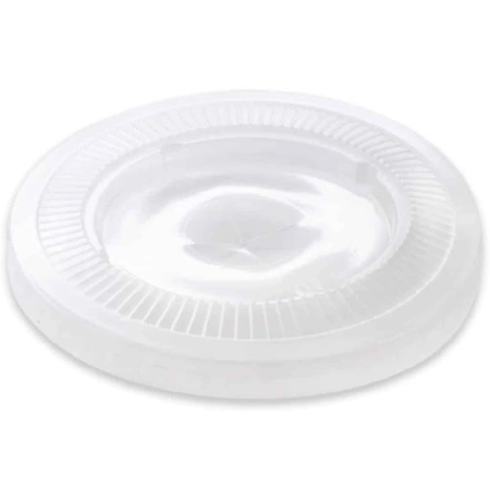 Huhtamaki Flat Lids for – Clear Cold Drink Cup Lids (Pack of 50)
