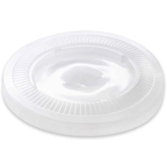 Huhtamaki Flat Lids for – Clear Cold Drink Cup Lids (Pack of 50)
