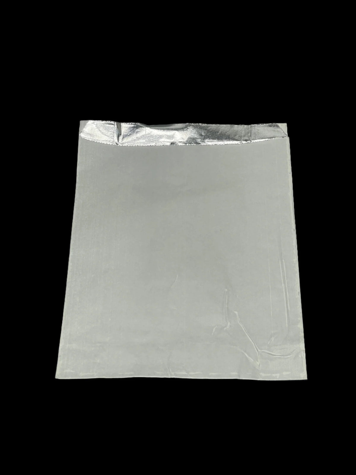 Small white foil chicken bag, 200 x 165 x 55 mm, 250 pack