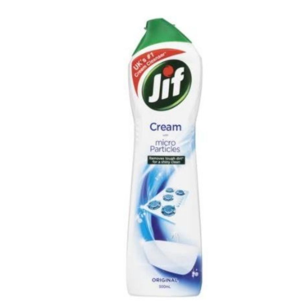 Jif Cream with Micro Crystals Original – Powerful Stain Remover for Kitchen & Bathroom