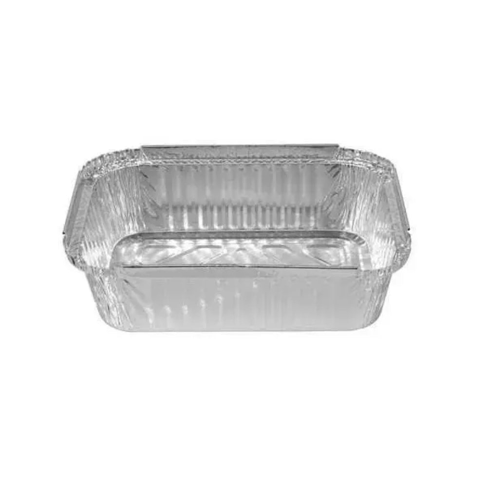 Medium Rectangular Foil Tray with Lids – Approx. 868ml Capacity