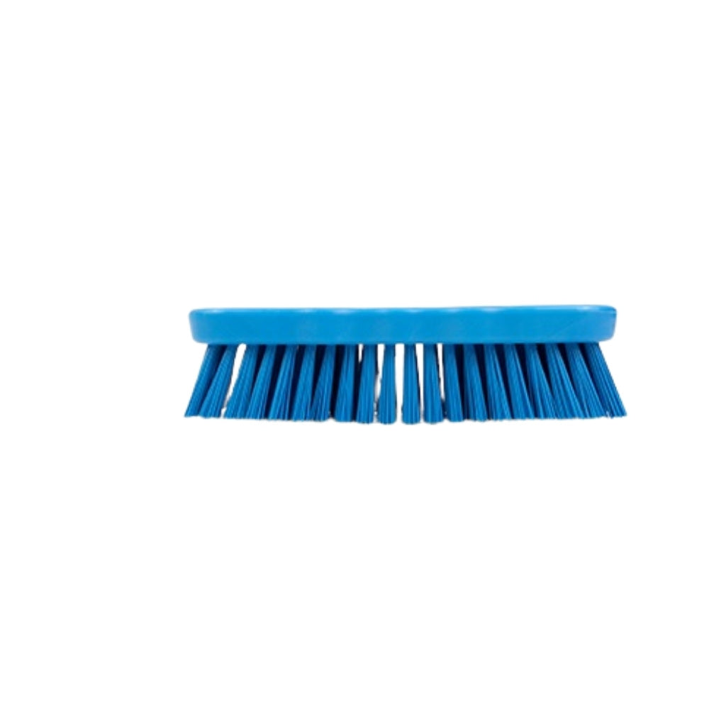 NAB Hillbrush ECO Stiff Hand Scrub  Blue  180mm Recycled Polypropylene