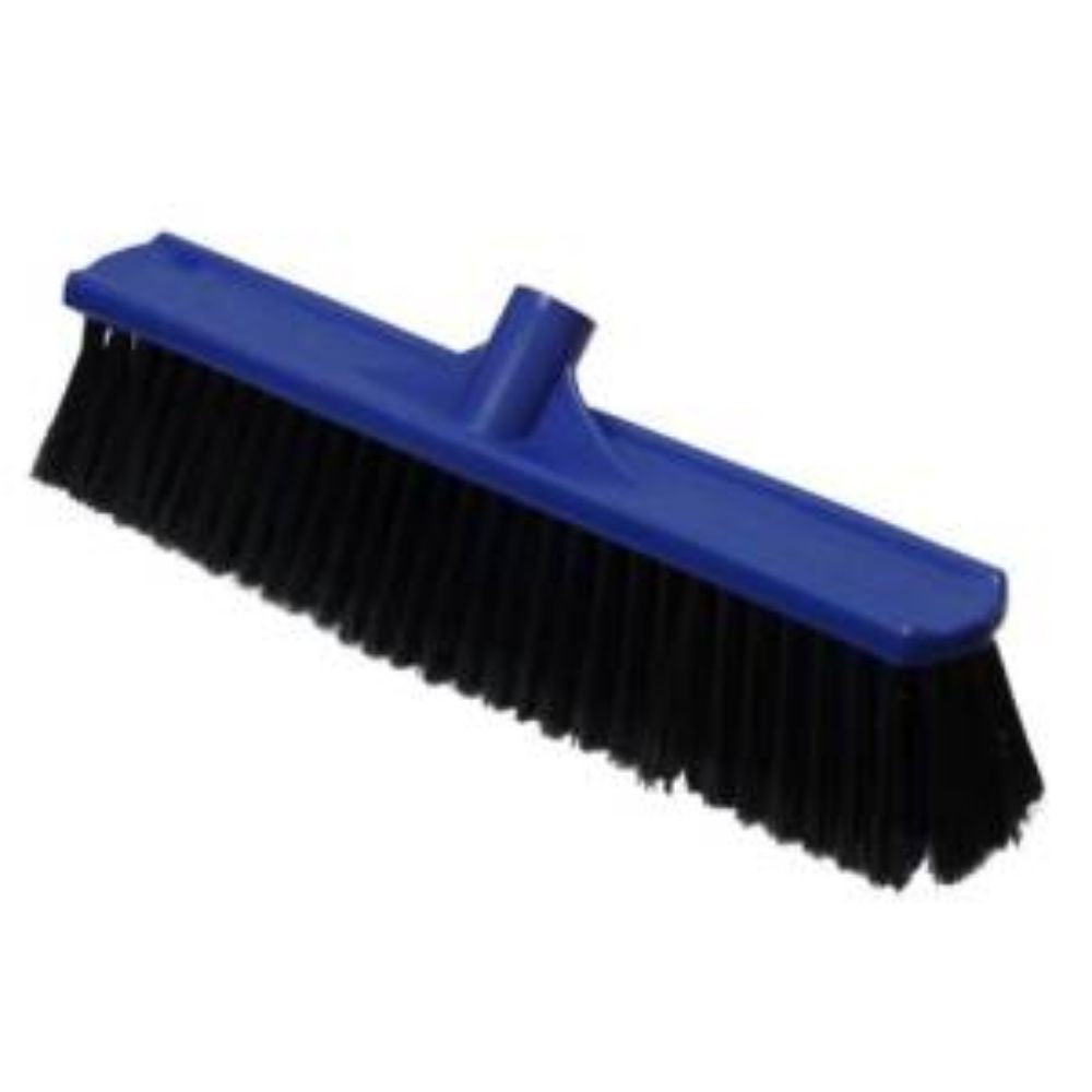 NAB Plastic Platform Broom – Heavy-Duty Mixed Bristle Sweeper