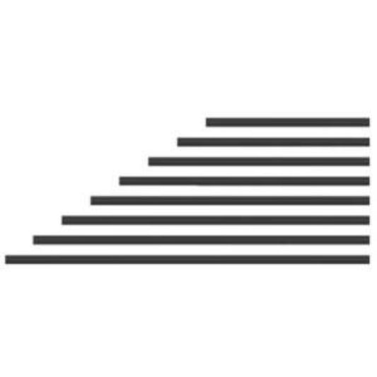 NAB Quad Pro 4-Sided Squeegee Rubber