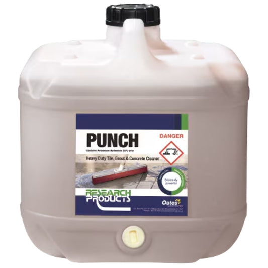 Oates Punch Heavy Duty Tile, Grout & Concrete Cleaner