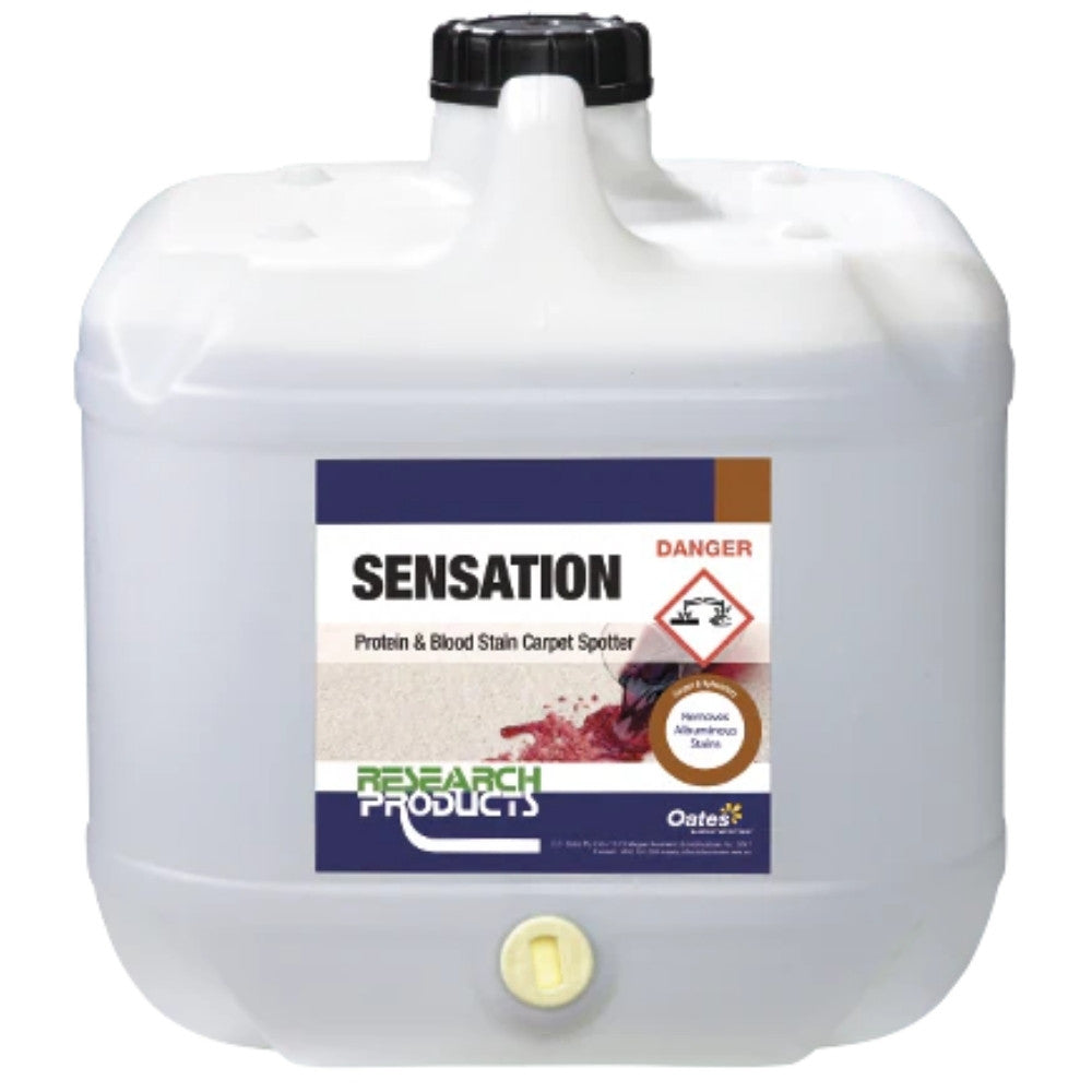 Oates Sensation Carpet & Upholstery Cleaner  15L Bulk Spotter & Pre-Spray