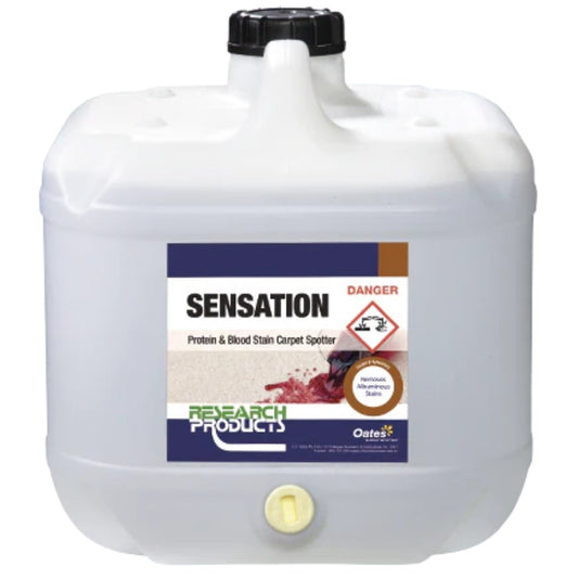 Oates Sensation Carpet & Upholstery Cleaner  15L Bulk Spotter & Pre-Spray