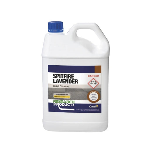 Oates Spitfire Lavender 5L – Professional Carpet Pre-Spray & Spotter Cleaner