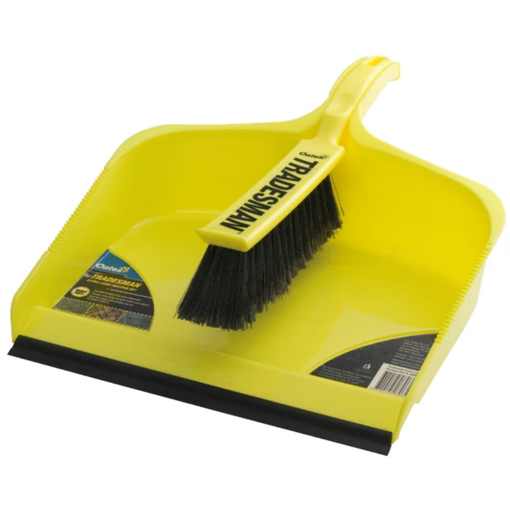 Oates Tradesman Extra Large Dustpan Set