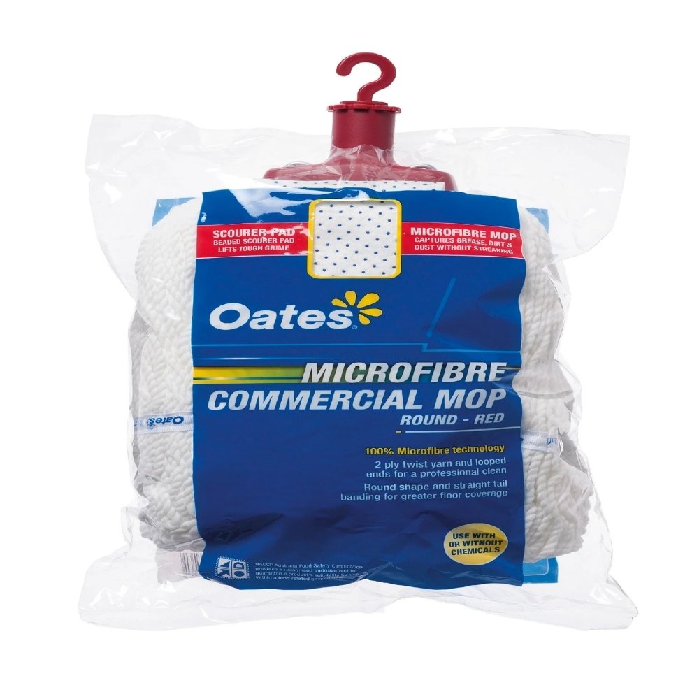Oates Microfibre Round Mop Head Refill