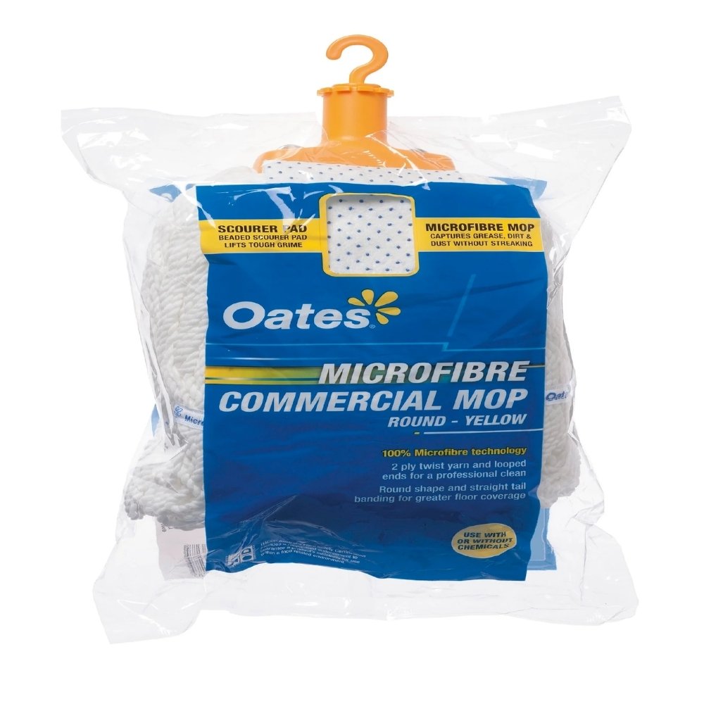 Oates Microfibre Round Mop Head Refill