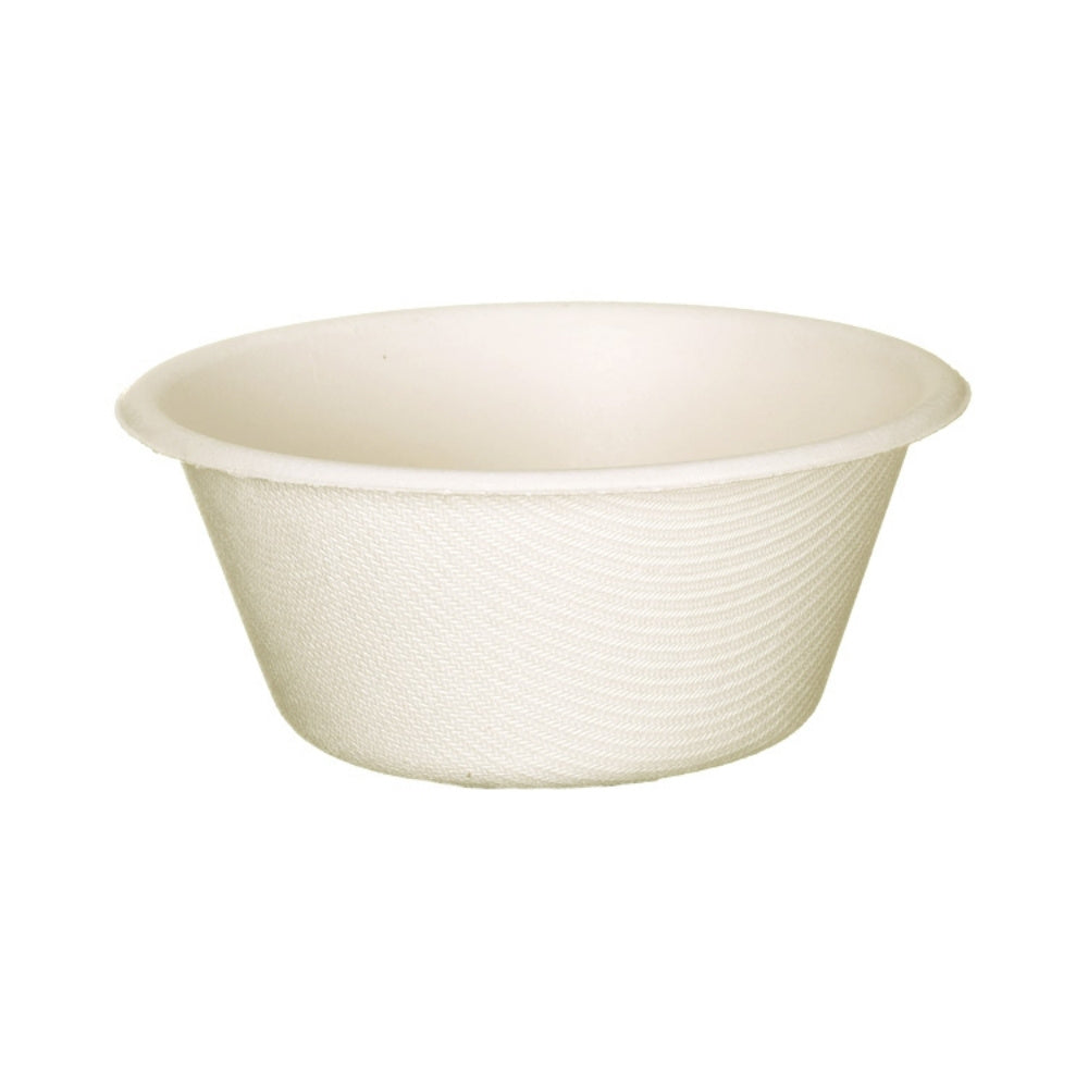 Pac Trading 240ml (8oz) Sugarcane Bowl  White