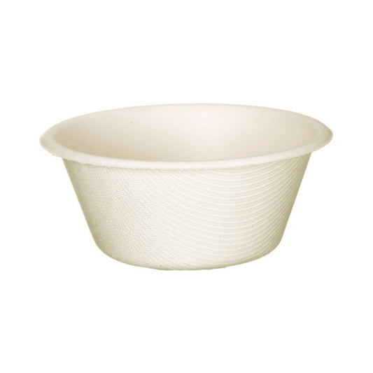 Pac Trading 240ml (8oz) Sugarcane Bowl  White