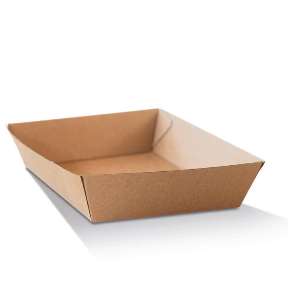 Pac Trading Square Brown Corrugated Tray
