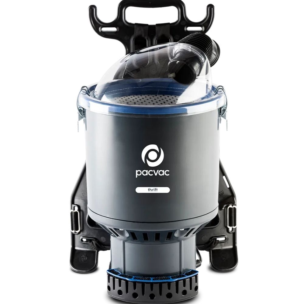 Pacvac Thrift Backpack Vacuum – 1300 W Commercial Cleaner
