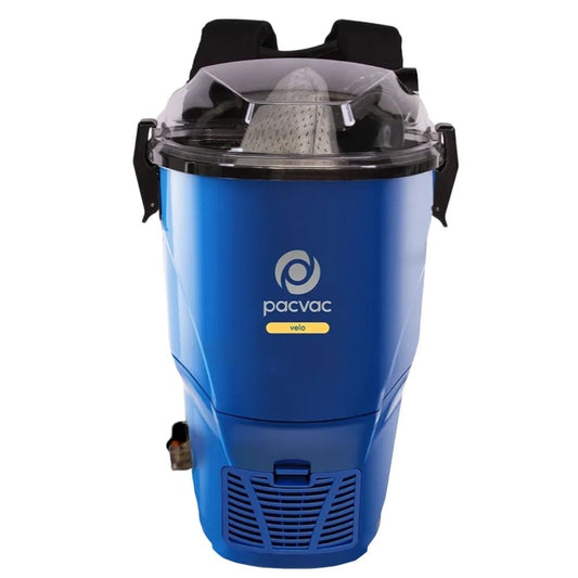 Pacvac Velo Corded Backpack Vacuum – Lightweight Commercial Vacuum