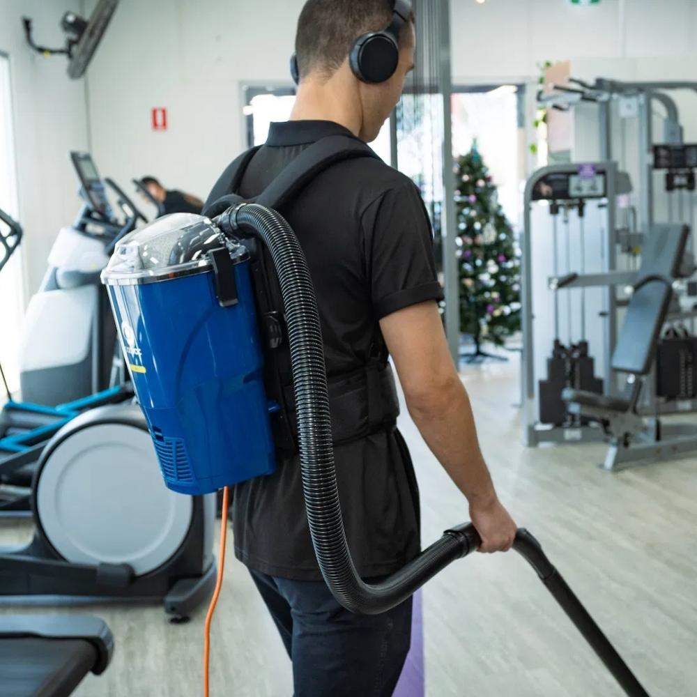 Pacvac Velo Corded Backpack Vacuum – Lightweight Commercial Vacuum