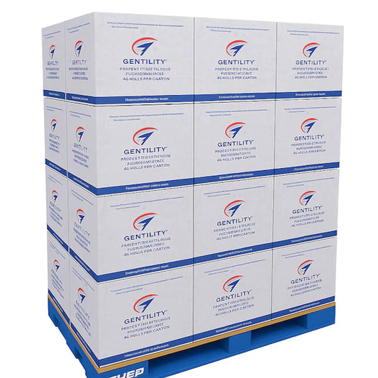 Pallet Deal Gentility Premium Toilet Tissue 2 ply 400 Sheets 48 Rolls