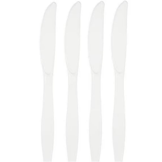 Premium Heavy Duty Disposable Plastic Knives for Catering and Takeaway
