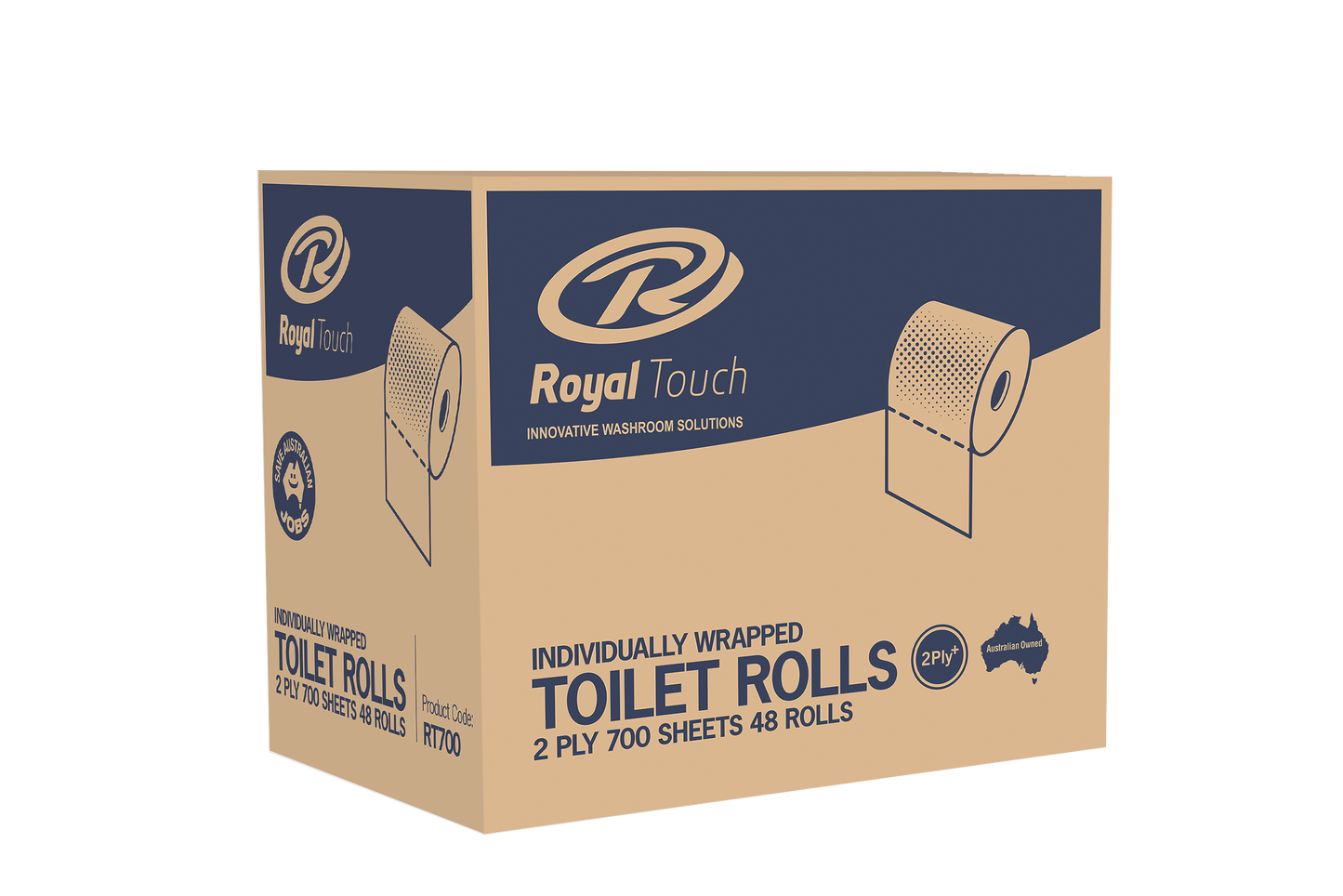 ROYAL SIGNATURE 2 Ply 700 Sheet Toilet Rolls 48 Rolls/CTN