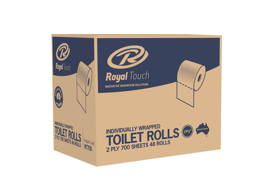 ROYAL SIGNATURE 2 Ply 700 Sheet Toilet Rolls 48 Rolls/CTN