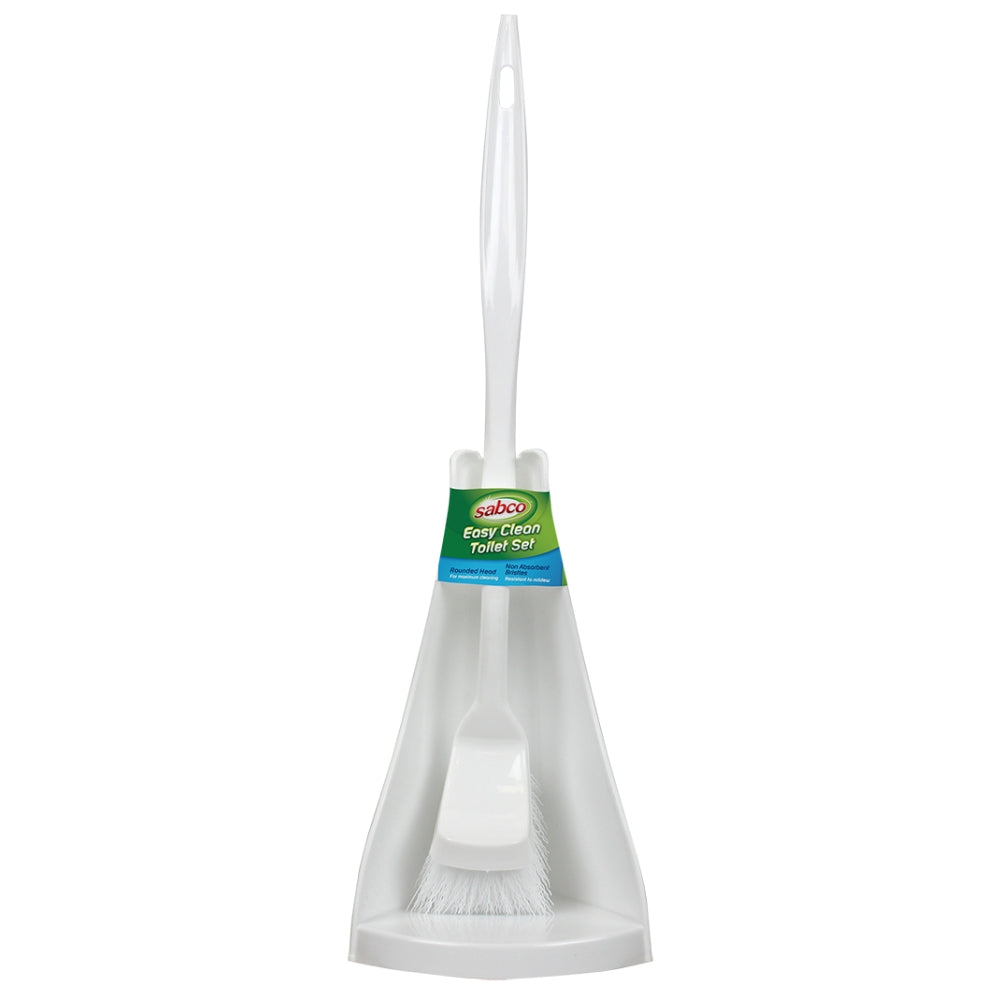 Sabco Easy Clean Toilet Brush & Holder Set
