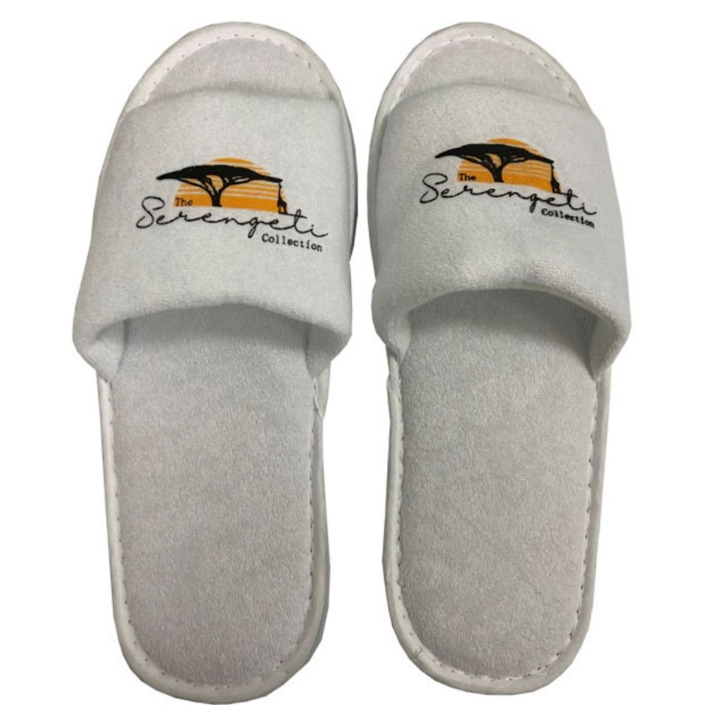 Serengeti Hotel Slippers – Premium Guest Footwear