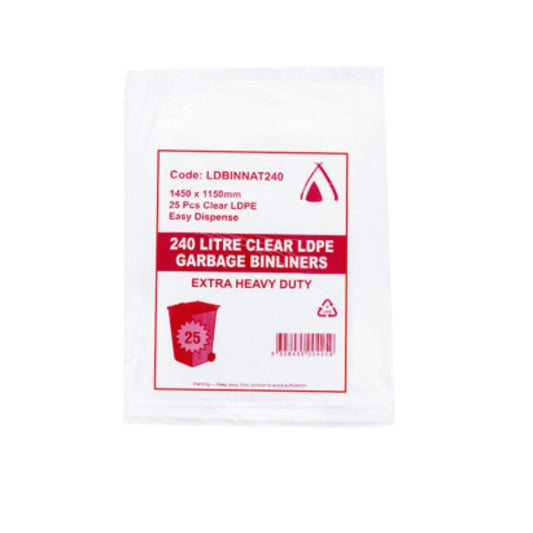 Tailored Packaging Clear LDPE Bin Liners