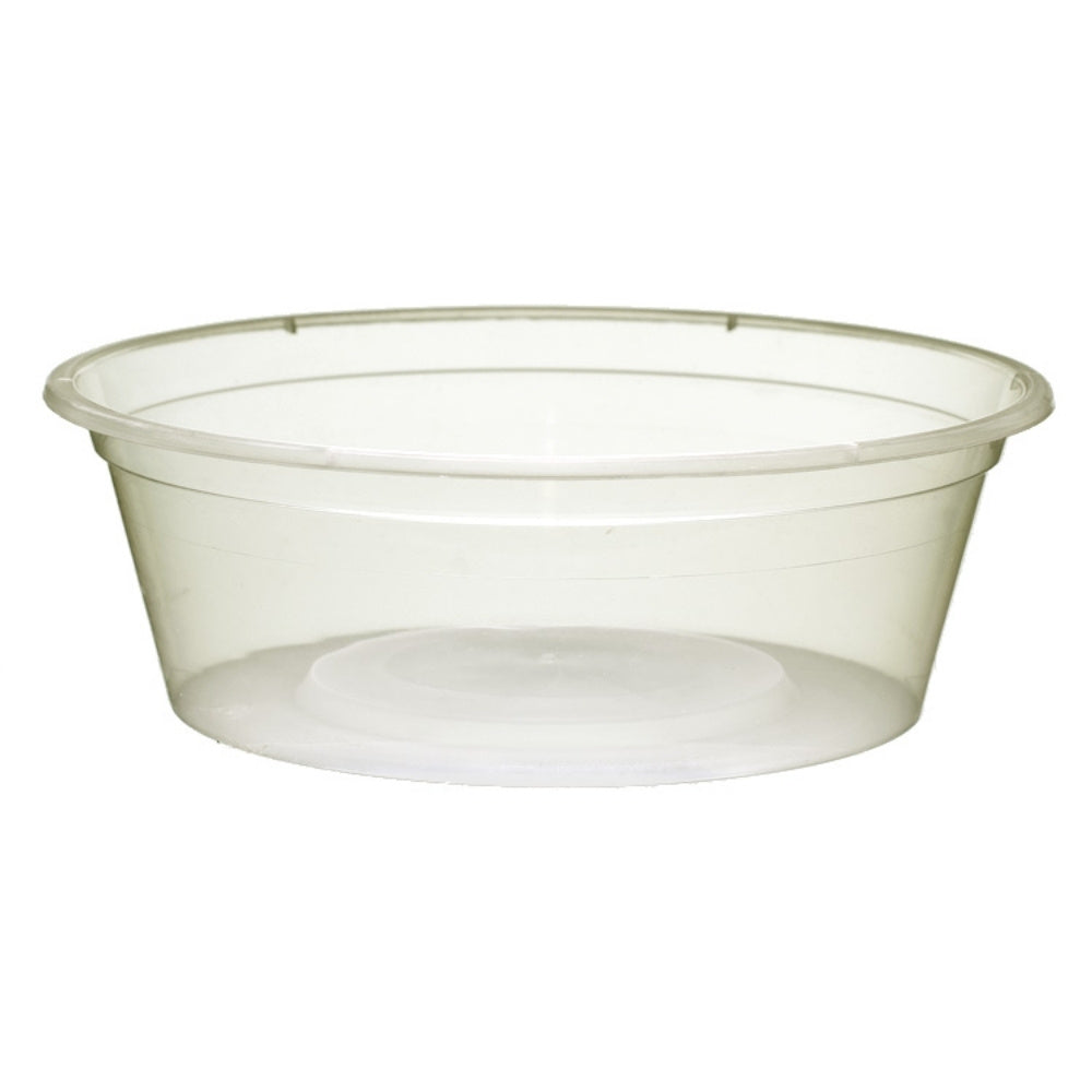 Tailored Packaging Round Take-Away Containers  Food-Grade Plastic  Bulk Cartons
