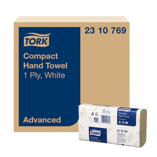 Tork Compact Hand Towel – Space-Saving Multifold Paper Towels